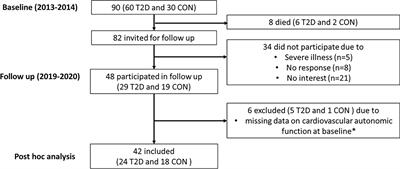 The Association Between Cardiovascular Autonomic Function and Changes in Kidney and Myocardial Function in Type 2 Diabetes and Healthy Controls